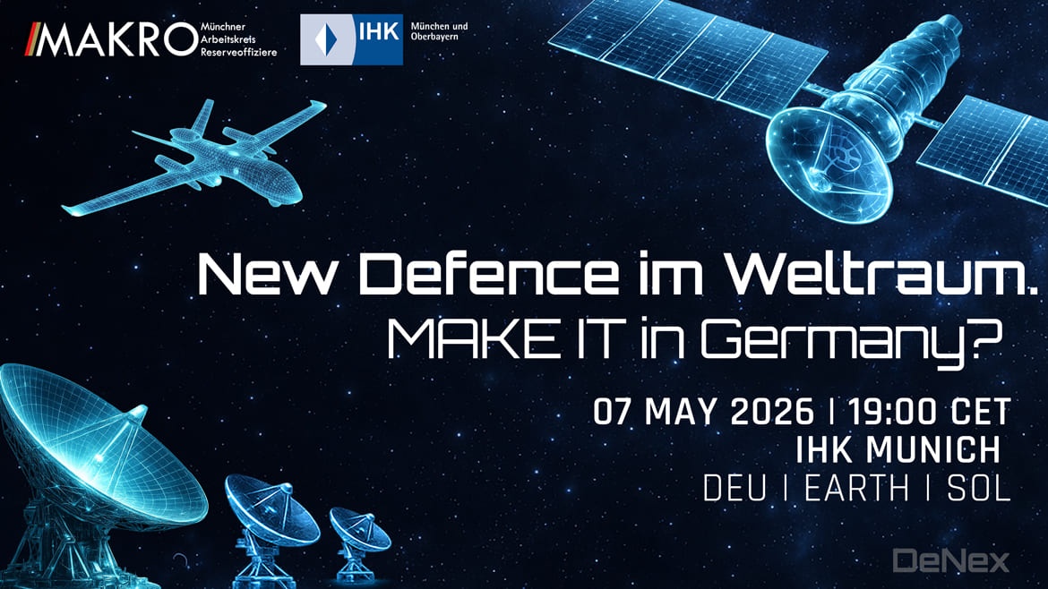 New Defence im Weltraum – MAKE IT in Germany?